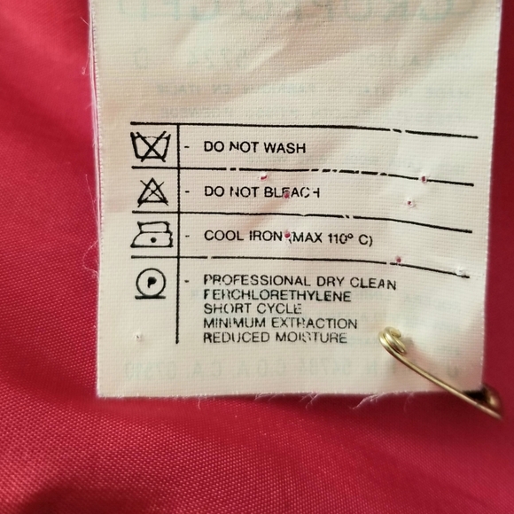 Sold Other Platform! Valentino Blazer Jacket NWT Lambs Wool Red Double Breasted - Picture 15 of 16